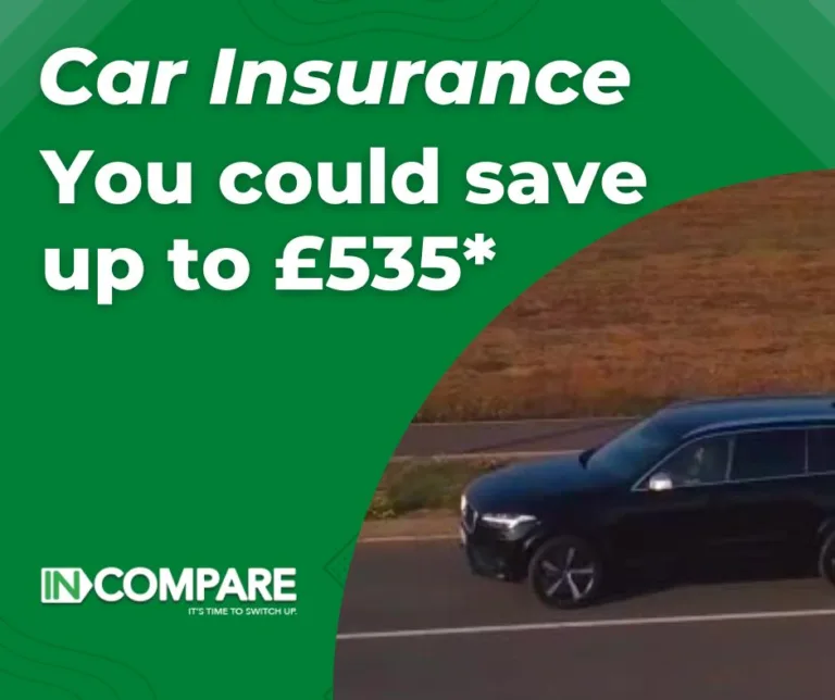 You could save up to £535 of your car insurance