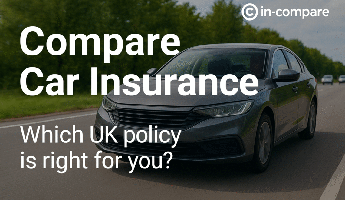 UK car insurance comparison table